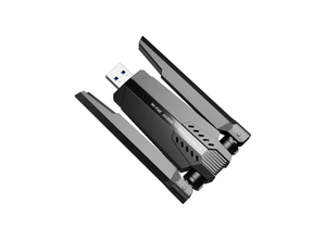 <span class=keywords><strong>Carte</strong></span> réseau sans fil Gigabit WiFi 6E double bande 5G/6G, sans pilote, AX1800, capture de paquets, récepteur émetteur - Product Image 3