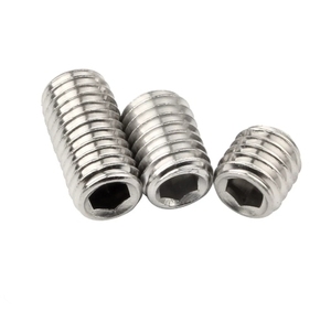 LeGood ANSI B18.3 Hexagon socket set <b>screws</b> with cup point 5/16-24x1/4 inch - Product Image 2