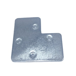 Muebles Marco de aluminio Perfil Esquina Hospital Escuela Almacén Sala de estar Cocina Bisagras Versátil Conexión al aire libre - Product Image 1