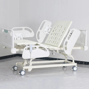 <span class=keywords><strong>เตียง</strong></span>ผู้ป่วยแบบปรับได้ 3 ฟังก์ชั่น แบบหมุนมือ 3 ขั้ว สำหรับโรงพยาบาล ขาย - Product Image 5