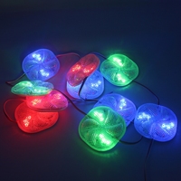Nuevos Accesorios para Autos, Módulo Estroboscópico LED 2026 de 12v, Luces Intermitentes Laterales Redondas de Color Rojo, Azul y Verde