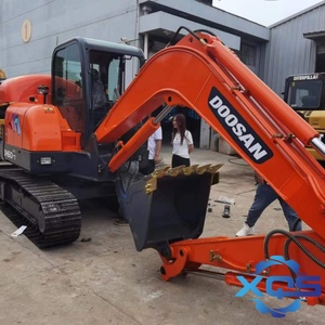 Excavatrice hydraulique Doosan DH60-7 d'occasion, machine de terrassement compacte de 6 tonnes - Product Image 5