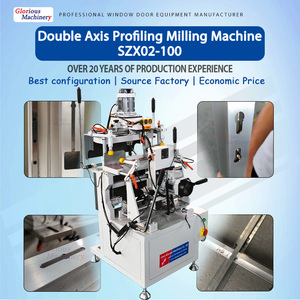 Machine de fraisage automatique de rainures pour roulements 2.2KW 380V/220V pour profilés <span class=keywords><strong>PVC</strong></span>, équipement de fenêtres et couvercles de trous de serrures de portes - Product Image 1