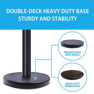 Barriera di Sicurezza Retrattile Personalizzabile in Acciaio Inox, Colonnina per Controllo Folla, Ordini all'Ingrosso Direttamente dalla Fabbrica - Product Image 4