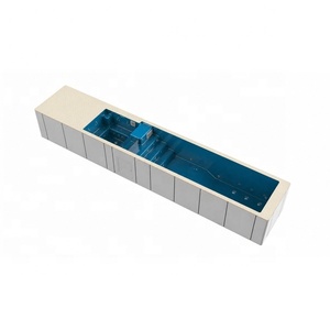 <span class=keywords><strong>Kit</strong></span> de <span class=keywords><strong>piscine</strong></span> commerciale en fibre de verre de 40 pieds avec terrasse, <span class=keywords><strong>piscine</strong></span> mobile haute durabilité avec équipement intégré pour événements - Product Image 2
