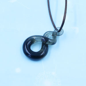 Collana con Ciondolo in <span class=keywords><strong>Vetro</strong></span> di <span class=keywords><strong>Murano</strong></span> Lavorato a Lume Fatto a Mano per Vendita all'Ingrosso di Gioielli - Product Image 5