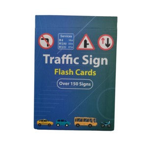 Custom Logo Educational Traffic Sign Flash <strong>Cards</strong> Kids' Custom Printing Hazard Identification <strong>Card</strong> Personalized Playing Tool - Product Image 6