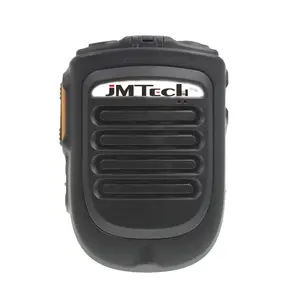 JMTech Blue tooth Microfone Sem Fio Speaker Zello Ptt BT para Android e IOS Sistema de telefone móvel com walkie talkie