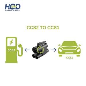 Nouvel adaptateur de charge rapide CCS2 CCS1 EV HCD <span class=keywords><strong>100</strong></span>-1000V DC 250A Max pour <span class=keywords><strong>Tesla</strong></span> Retrofit, certifié IP65 CE/FCC/ROHS, garantie 12 mois - Product Image 3