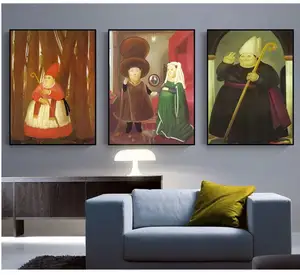 High Quality Hand-painted Knight Man Canvas Painting Abstract Wall Art on Canvas Oil Painting Decorative Painting For Home