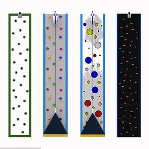 Customized Sports Park Center Kids Gym <strong>Wall</strong> Climb Equipment Indoor <strong>Rock</strong> <strong>Climbing</strong> <strong>Wall</strong> for Amusement Park Supplier - Product Image 3