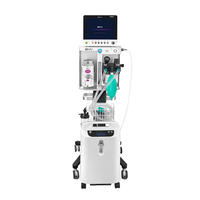 Système d'anesthésie pour clinique vétérinaire, machine d'anesthésie au gaz portable, chariot Unilever BAM-7 Pro, électrique, USB