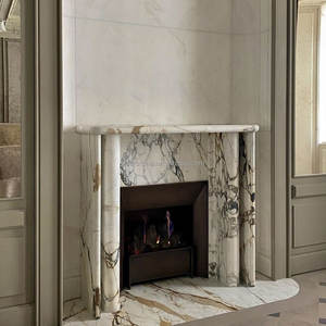 Contour <span class=keywords><strong>de</strong></span> cheminée en marbre artistique haut <span class=keywords><strong>de</strong></span> gamme - Fournisseur en gros pour les développeurs immobiliers et les revendeurs <span class=keywords><strong>de</strong></span> meubles - Product Image 1