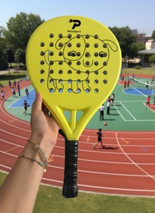 PATSSPORT bambini leggero racchetta da paddle personalizzabile in fibra di vetro testa con nucleo in schiuma EVA per <span class=keywords><strong>racchette</strong></span> da Tennis <span class=keywords><strong>Padel</strong></span> - Product Image 3