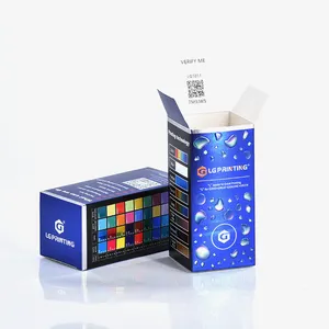 Fábrica personalizada dobrável produto embalagem papel caixas para cosméticos beleza embalagens