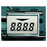Affichage du prix du carburant personnalisé Segment 4 12 chiffres Pantalla Affichage LCD de la pompe à essence Gilbarco Écran de l'écran de la pompe à essence pour distributeur de carburant