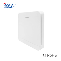 YET2166 interrupteur mural ON OFF sans fil télécommande sans fil code d'apprentissage 433mhz ouvrir ou fermer émetteur sans fil combiné