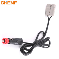 CHENF PT-4446 175A DC Connecteur 2-en-1 pour démarrage rapide voiture/bateau Prise allume-cigare Câble 30cm 600V Terminal en cuivre Premium