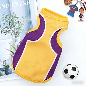 Groothandel grappige huisdier basketbal hondensportkleding lichtgewicht & ademend mouwloos basketbal team huisdierkleding voor honden - Product Image 1