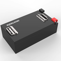 Paket Baterai Lithium LiFePO4 60V 52Ah Kapasitas Tinggi Daya Tahan Lama untuk Kendaraan Listrik, Golf Cart, Kendaraan Utilitas OEM ODM