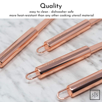Accessoires pour ustensiles de cuisine Turner de cuisine en or rose Turner en acier inoxydable