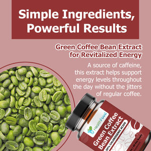 Custom Label Green Coffee Bean Extract Capsules Boosts Metabolism & Promotes Digestive Function <b>Supplement</b> - Product Image 5