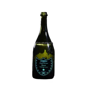 Etiqueta iluminada de marca EL Wine Labels LED Light Sticker impermeable EL bottle sticker Etiqueta luminosa