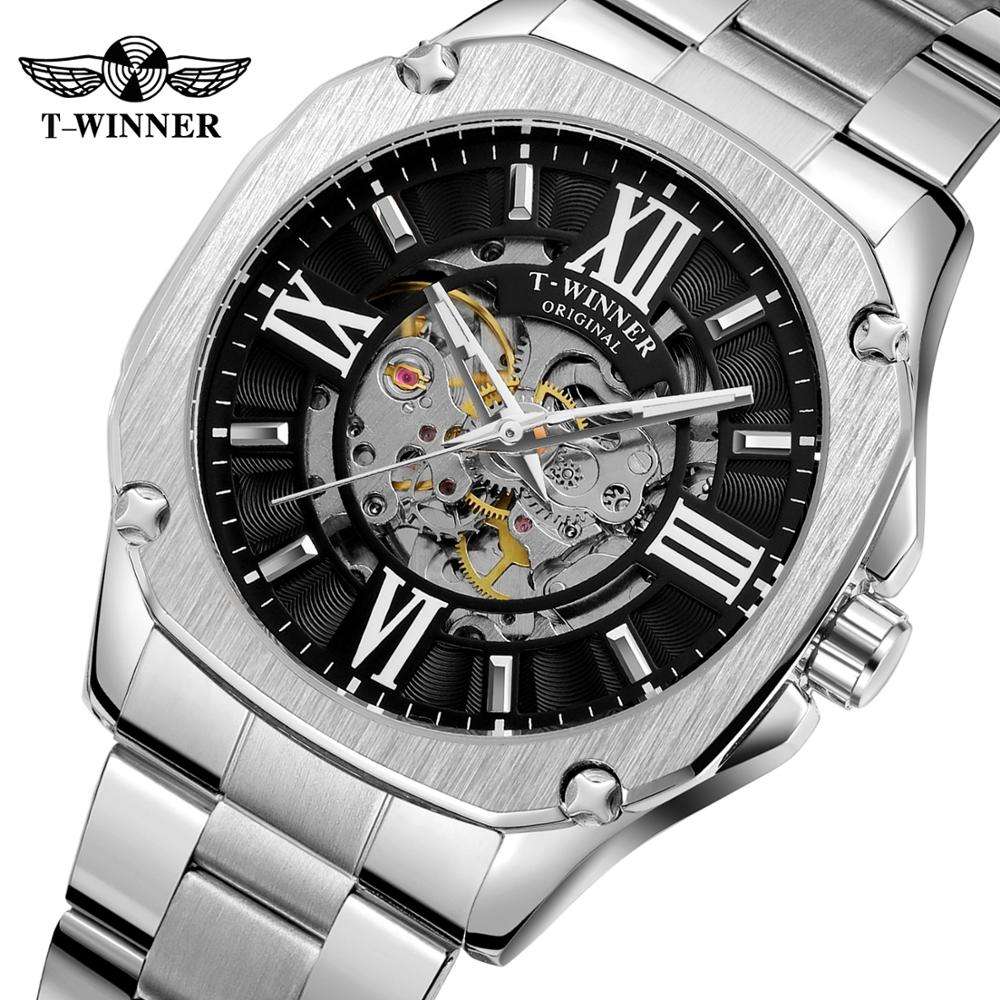 T-winner 2024 Gold Reloj Hombre Automatic Luxury Watches