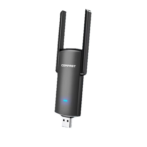 كومفاست بدون محرك مزدوج النطاق USB جيجابت لاسلكي خارجي 5G عالي الطاقة غير محدود واي فاي جهاز إرسال استقبال الكمبيوتر المحمول - Product Image 1