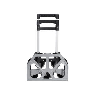 फैशन सस्ते बंधनेवाला पहिएदार कॉम्पैक्ट पोर्टेबल सामान धातु foldable सुपरमार्केट हाथ गाड़ी तह शॉपिंग ट्रॉलियों - Product Image 5