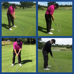 Custom LOGO <b>Golf</b> Alignment Stick Holder <b>Golf</b> Training Aid for Swing Plane and Swing Path Training <b>Golf</b> Swing Trainer - Product Image 4