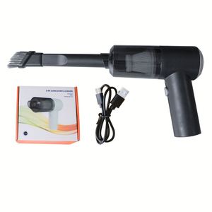 Mini aspirateur sans fil rechargeable pour la maison et la voiture, aspirateur à main sans fil pour sols secs et humides - Product Image 1