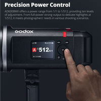 Flash d'Extérieur Godox AD600BMII 600Ws TTL HSS avec Batterie Li-ion et Système Sans Fil Godox 2.4G Intégré pour Studio Photo