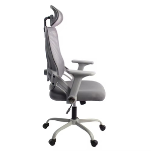 Sedia da Ufficio Ergonomica Moderna con Schienale Alto, Altezza Regolabile, Girevole e Confortevole, <span class=keywords><strong>per</strong></span> Conferenze e Lavoro al Computer - Product Image 3