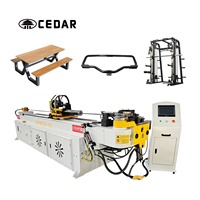 Machine de cintrage de tubes à mandrin hydraulique CNC 3D pour cages de sécurité, tuyaux d'intercooler, tuyaux de charge, cadres de vélo et tubes en acier ronds et carrés