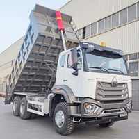 Camion benne poids lourd d'occasion Howo 6x4 Diesel Euro 3, 10 roues, moteur Weichai, conduite à gauche, manuel, 351-450 CV, 31-40T - Vente chaude