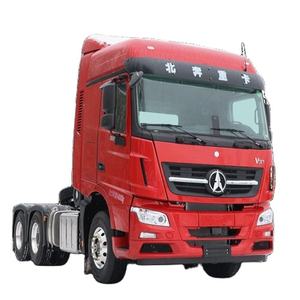 Venta caliente <span class=keywords><strong>precio</strong></span> de fábrica Color rojo usado BEIBEN V3XT Tractor camión EURO VI 10 ruedas 560HP 6X4 remolque cabeza camión - Product Image 1