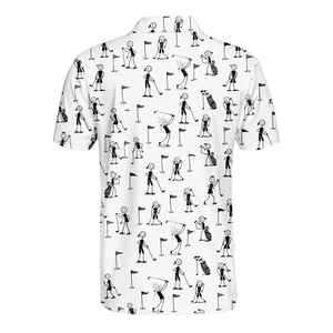 Logotipo personalizado Sublimación Rendimiento de lujo Tallas grandes Deportes al aire libre de los hombres Golf para Polo Ropa de golf transpirable de secado rápido - Product Image 4