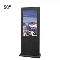 Écran tactile vertical de haute qualité de 50 pouces, lecteur publicitaire d'intérieur 4K, pour l'extérieur