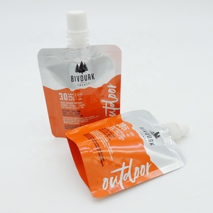 Pochette Doypack personnalisée imprimée réutilisable en PET/VMPET/NY/PE <span class=keywords><strong>de</strong></span> qualité alimentaire avec fermeture éclair et bec verseur pour l'emballage <span class=keywords><strong>de</strong></span> boissons/<span class=keywords><strong>jus</strong></span> - Product Image 3
