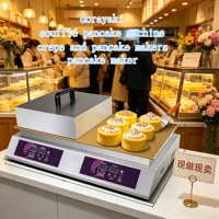 Machine à crêpes Dorayaki électrique avec chauffage réglable pour les snack-bars et la production alimentaire en boulangerie