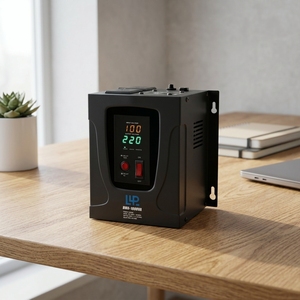 <span class=keywords><strong>KEBO</strong></span> BWA 1000VA Regulador de voltaje automático monofásico Negro Montado en la pared Pantalla LED integral AC Corriente Material de cobre - Product Image 6