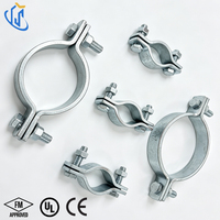 Collier de serrage standard UTT60 adapté à la suspension de conduites froides et chaudes sans isolation thermique