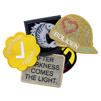 Patch thermocollant personnalisé, éco-responsable, broderie pour vêtements, design de patchs, bordure en merrow, logo, décoration de chapeau
