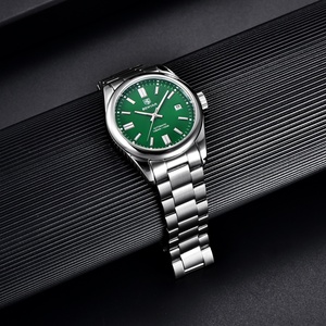 Montres mécaniques de luxe Benyar 5185, étanches 10 ATM, pour hommes, avec cadran lumineux, mouvement automatique Benyar Seagull. - Product Image 6