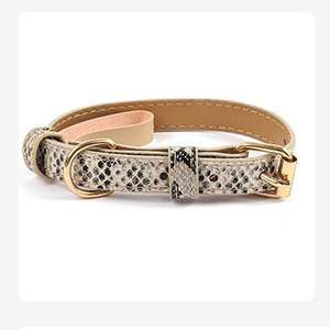 2025 नए हॉट सेल वाटरप्रूफ मैकरन शैली धातु पेरेंट पिटल प्रशिक्षण फैशनेबल पालतू बिल्ली और कुत्ते कॉलर - Product Image 2