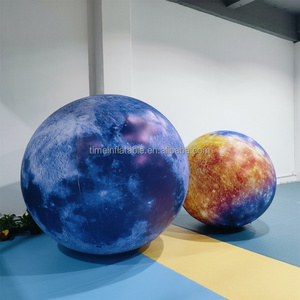 Pallone Gonfiabile Gigante a Forma di Luna in PVC e Decorazione Pubblicitaria LED Personalizzata con <span class=keywords><strong>9</strong></span> Pianeti per Feste e Vacanze - Product Image 6
