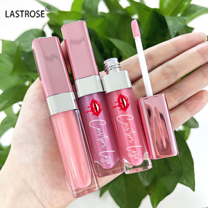 Vente en gros de <span class=keywords><strong>gloss</strong></span> à lèvres brillant avec couvercle <span class=keywords><strong>rose</strong></span> doré, haute pigmentation, vegan, rouge à lèvres liquide <span class=keywords><strong>nude</strong></span>, étiquette privée, <span class=keywords><strong>gloss</strong></span> à lèvres imperméables - Product Image 2