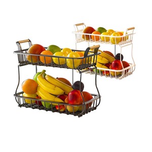 <span class=keywords><strong>Panier</strong></span> de rangement pour comptoir de cuisine <span class=keywords><strong>Panier</strong></span> à fruits et légumes à plusieurs niveaux <span class=keywords><strong>Panier</strong></span> à fruits durable et pratique - Product Image 3
