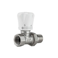 DN15-DN25 Manuel Maison vrt Sûr Valve Coudée Radiateur Vanne en HAVC Systèmes et Pièces pour le Contrôle De La Température Plancher H